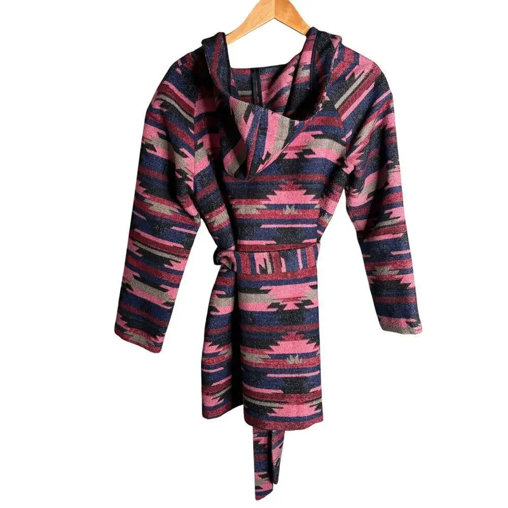 Tabitha Leona Wrap Coat Size M - Picture 7 of 8